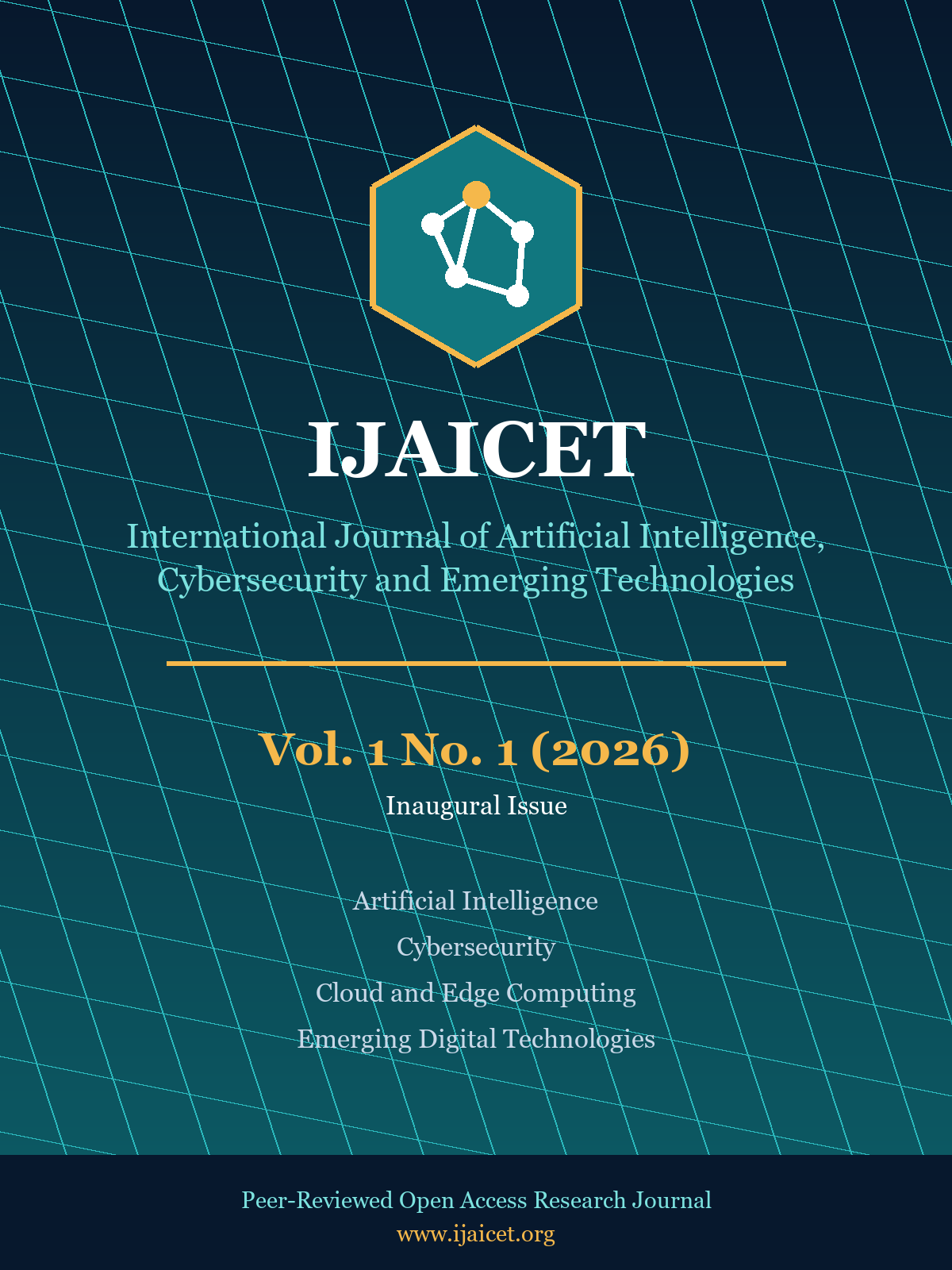 IJAICET Volume 1 Issue 1 cover